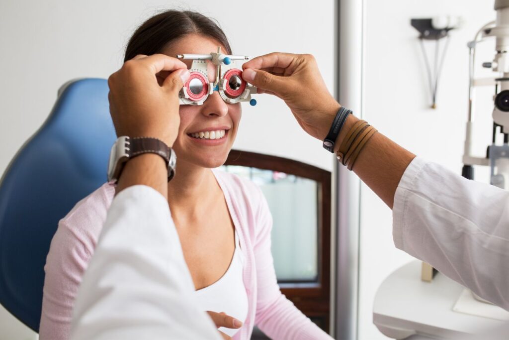 optometry patient